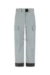 Prada Goretex Tech Pants With Logoed Hems In Gray