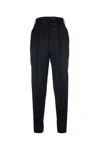 Prada Wool Pants In Black