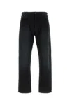 Prada Straight Leg Tapered Jeans In Black