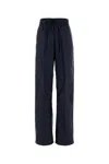 Prada Re-nylon And Lace Trousers In Black