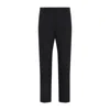 Prada Straight Tailored Pants In Black