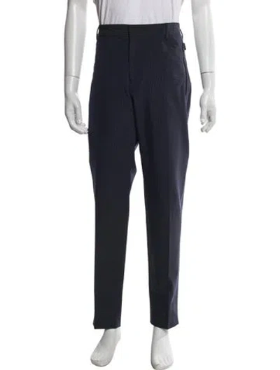 Pre-owned Prada Pants In Blue