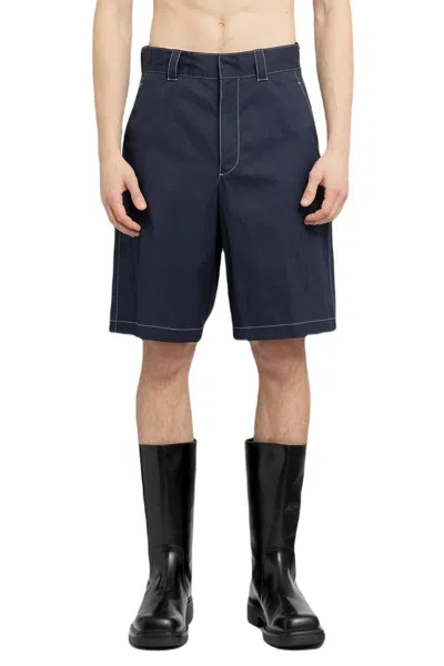 Prada Pants In Bluecalce