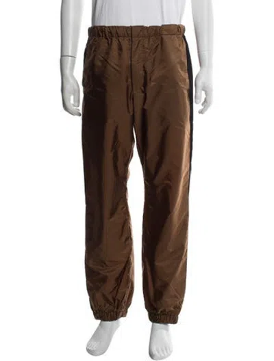 Pre-owned Prada Pants In Brown
