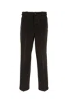Prada Brown Denim Jeans In Brown