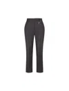 Prada Virgin Wool Pants In Blue