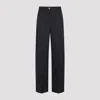 Prada Anthracite Grey Wool Pants In Gray