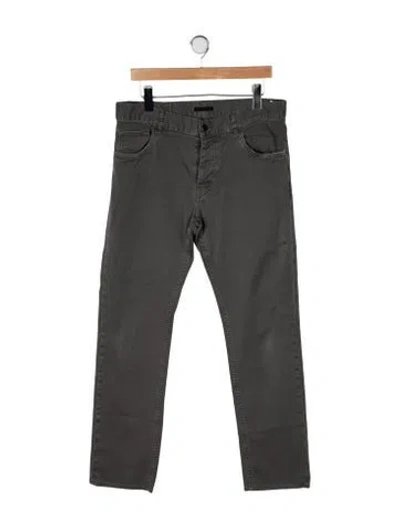 Pre-owned Prada Pants In Green