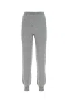 Prada Cashmere Blend Joggers With Elastic Waistband In Grey