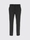 Prada Black Stretch Polyester Pant In Black