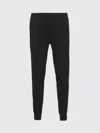 Prada Mens Black Contrast-trim Tapered-leg Cotton And Nylon Jogging Bottoms In Black