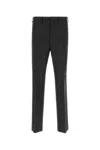 Prada Prince Of Wales Checked Wool Trousers In Multicolor