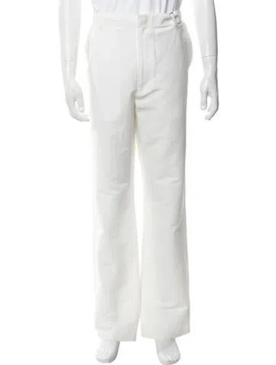 Pre-owned Prada Pants In White