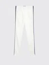 Prada Ivory Technical Fabric Leggings In White