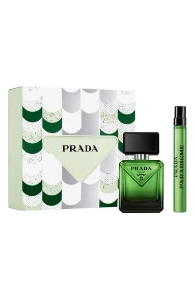 Prada Paradigme Eau De Parfum Gift Set In Green