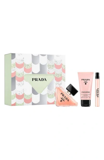 Prada Paradoxe Eau De Parfum Gift Set In Transparent