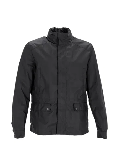 Pre-owned Prada Parka Pockets Jacket In Black