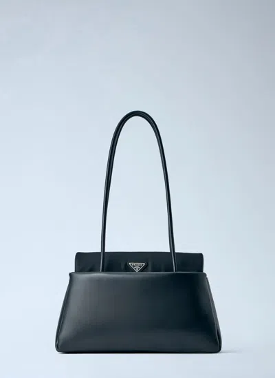 Prada Passage Medium Bag In Black