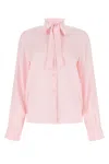 Prada Women's Pastel Crepe Shirt