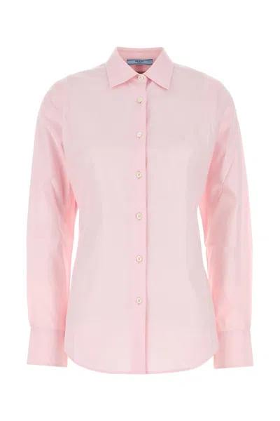 Prada Pastel Pink Oxford Shirt