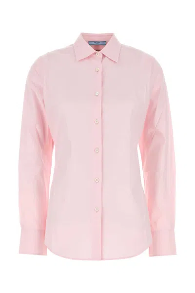 PRADA PASTEL PINK OXFORD SHIRT