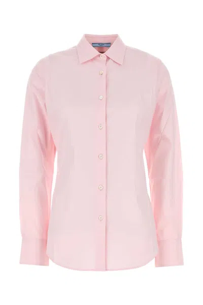 Prada Pastel Pink Oxford Shirt