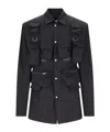 Prada Patch-pocket Jacket In Black