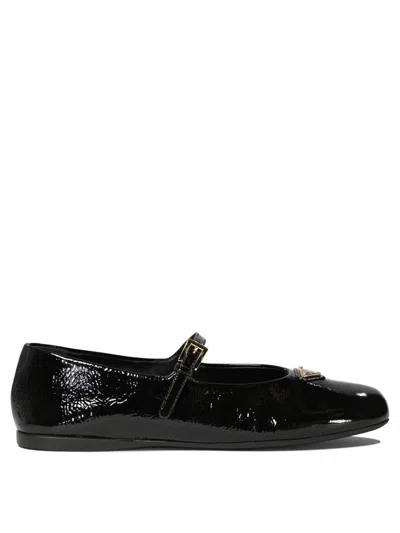 Prada Patent Leather Ballet Flats