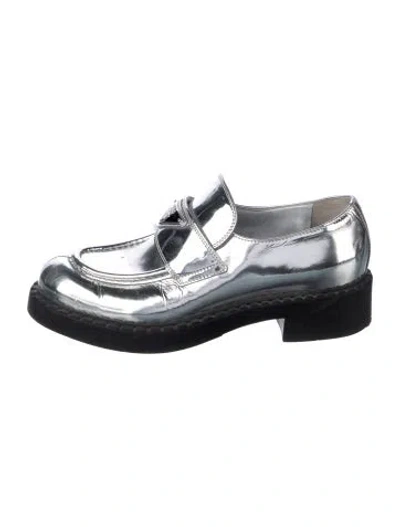 Pre-owned Prada Patent Leather Flats