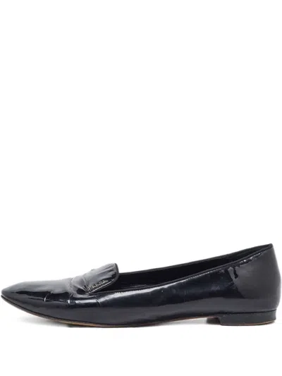 Pre-owned Prada Patent-leather Loafers