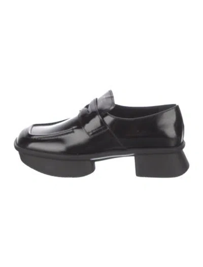 Pre-owned Prada Patent Leather Mules In Black