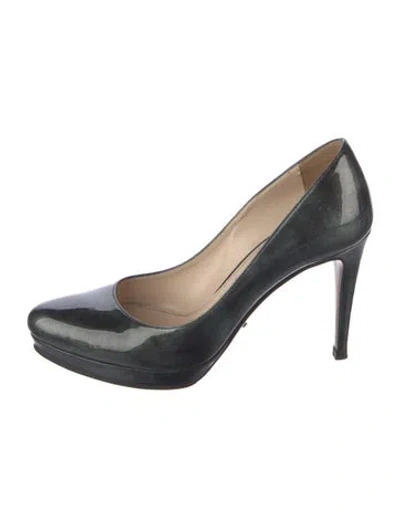Pre-owned Prada Patent Leather Pumps