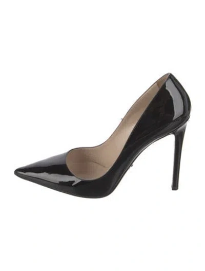 Pre-owned Prada Patent Leather Pumps In Black