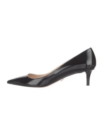 Pre-owned Prada Patent Leather Pumps In Black
