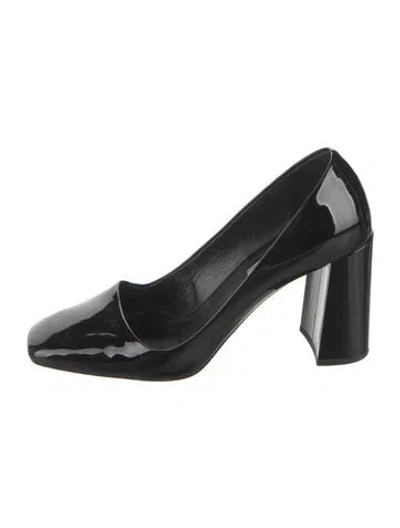 Pre-owned Prada Patent Leather Pumps In Black