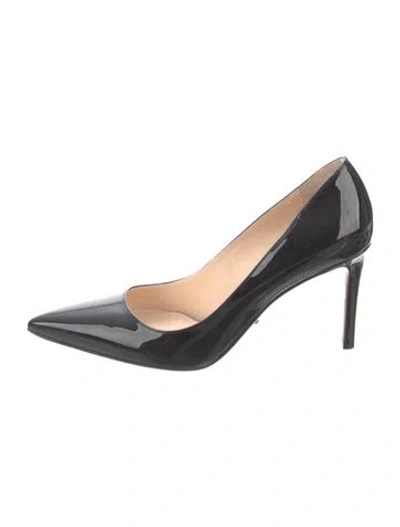 Pre-owned Prada Patent Leather Pumps In Black