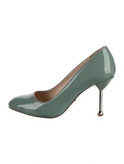 Pre-owned Prada Patent Leather Pumps In Multi