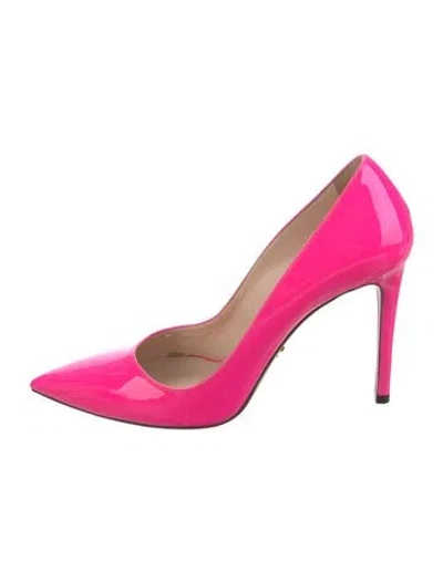 Pre-owned Prada Patent Leather Pumps In Multi
