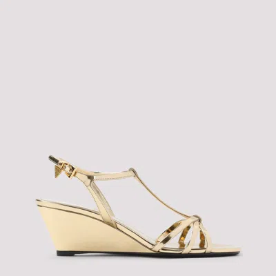 Prada Patent Leather Sandals In Multi