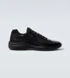 Prada Fabric And Leather America S Cup Sneakers