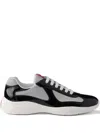 Prada Patent-leather Sneakers In Multi