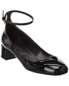 Prada Velvet Pumps In Black