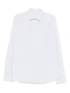 Prada Patterned Shirt In White