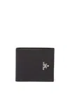 Prada Leather Wallet In Black
