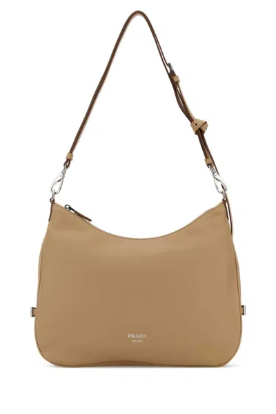 Prada Tote Bag Woman In Brown