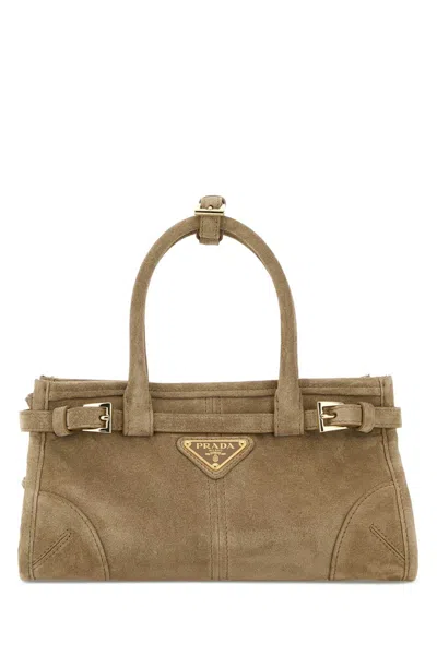 Prada Tote Bag Woman In Nude