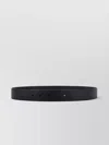 Prada Perforated Saffiano Leather Belt With Textured Finish