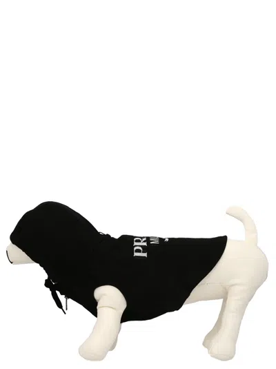 Prada Pet Hoodie Pets Accesories Black