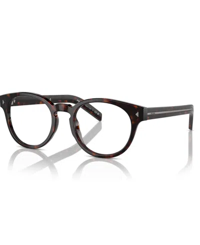 Prada Phantos Men's Eyeglasses, Pr A14v In Radica Tortoise