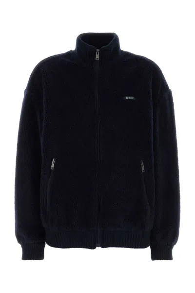 PRADA PRADA PILE BOMBER JACKET